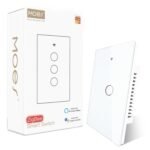 MOES Zigbee Smart Switch 1 Gang, Require MOES Zigbee Hub and Neutral Wire, Inteligente Single Pole Light Switch, Work as Relay, Support Tuya Smart Life, White - Image 2