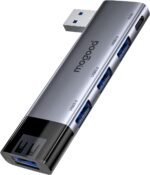 MOGOOD USB Hub, 4-Port USB 3.0 Hub Multi USB Port Expander[Charging Not Supported], USB Splitter Multiple Port Adapter for Laptop, Windows PC, Mac, Printer, Flash Drive, Mobile HDD and More - Image 2