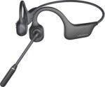 MONODEAL Bone Conduction Headphones with Mic, Bluetooth 5.3 Open Ear Headphones with Noise-Canceling Boom Microphone, Wireless Headset Earphones for Work, Driving, Home Office Commercial - Image 2
