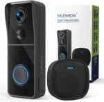 MUBVIEW Doorbell Camera Wireless with Chime, Video Doorbell - No Subscription, Voice Changer, Motion Zones Customization, 1080HD, PIR Human Detection, 2.4Ghz WiFi, Battery-Powered Smart Doorbell - Image 2