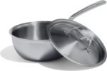 Made In Cookware - 2 Quart Stainless Steel Saucier Pan - 5 Ply Stainless Clad - Professional Cookware - Crafted in Italy - Induction Compatible - Image 2