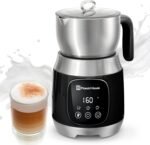 Maestri House Milk Frother, Variable Temp and Froth Thickness DualFro 600 Milk Frother Steamer, 21OZ Smart Touch Control Milk Warmer, Dishwasher Safe, Memory Function for Latte&Hot Chocolate (Black) - Image 2