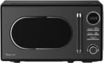 Magic Chef MC77CMB 0.7-Cu. Ft. 700-Watt Retro Countertop Microwave (Black) - Image 2
