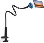 Magnetic Gooseneck Phone Holder Mount for iPhone 17/16/15/14/13/12 - Magnetic Stand Tabletop Clamp 360°Rotation Adjustable for Office/Home Compatible with iPhone 17 16 15 14 13 12 Mini Plus Pro Max - Image 2