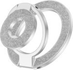 Magnetic Phone Grip Stand for iPhone 17 Pro Max/Air/17/17 Pro/16e/16/15 Pro Max, Double Adjustable Gym Finger Ring Grip MagSafe Ring Holder with Kickstand for Samsung Galaxy S25 Ultra/S25 FE/S24 Ultra - Image 2