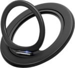Magnetic Phone Ring MagSafe Phone Grip, Magnetic Cell Phone Stand Holder Finger Ring [Super Magnet] [360°Rotation] - Black 2026 New - Image 2