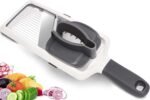 Mandoline Slicer for Kitchen, Adjustable Stainless Steel Blade, Vegetable Slicers, Slicer Vegetable Cutter with NO-slip Grip, Gray - Image 2