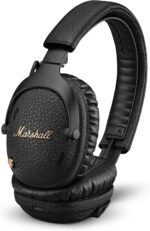 Marshall Monitor III A.N.C. Over-Ear Bluetooth Headphones - Active Noise Cancelling with Microphone | 100+ Hrs Wireless Playtime | Lightweight, Foldable Design for Travel - Black - Image 2