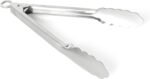 Martha Stewart Richburn 9-Inch Stainless Steel Kitchen Tongs – Durable and Heat-Resistant Cooking and Serving Tool - Image 2