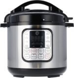 MasterChef Electric Pressure Cooker 10 in 1 Instapot Multicooker 6 Qt, Slow Cooker, Vegetable Steamer, Rice Maker, Digital Programmable Insta Pot with 18 Cooking Presets, Stainless Steel, Non Stick - Image 2