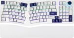 MechLands Feker Alice98 Ergonomic 98 Keys Custom Mechanical Keyboard, VIA Programmable, USB-C Wired Gaming Keyboard, Hot Swappable, 5 Layer Paddings, Control Knob, NKRO, RGB for Win/Mac (White) - Image 2