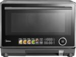 Midea 4-in-1 Multifunctional Microwave Steam Oven, Combo Air Fryer, Steamer & Microwave Oven, 32 Auto Functions, Adjustable Power and Temperature, Color Screen Touch Control, 0.9CU.FT./23L - Image 2