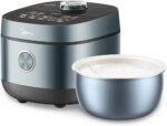 Midea 8 Cups Uncooked Rice Cooker, Non-stick Ceramic Rice Cooker with Celadon Coated Inner Pot, 15 Smart Cooking Programs, 4L, MRD401T2BMB - Image 2