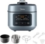 Midea 8-in-1 Electric Pressure Cooker with Dual Pots, Multi-Functional Programmable Slow Cooker, Rice Cooker, Steamer, Sauté Pan and More, 5 Quart - Image 2