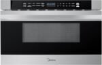 Midea MM12S2ASZ Microwave Oven, 1.2 cu.ft Drawer, Stainless Steel, Child Safety Lock - Image 2