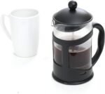 Mind Reader French Press Coffee & Tea Maker 27 oz, Glass - Image 2
