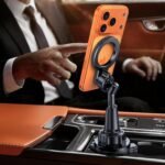 Miracase for MagSafe Car Mount, [Strong Magnetic] 2026 Hands Free Phone Holders for Your Car, Universal Cup Holder Phone Holder for iPhone 17 16 15 14 13 12 Pro Max, Samsung & More Smartphones - Image 2