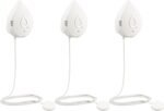 Moen White Flo Smart Water Leak Detector, Water Sensor Alarm for Home, 3-Pack, 920-005 - Image 2