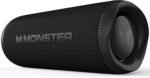 Monster Bluetooth Speaker, Wireless Portable Outdoor Bluetooth Speakers, 60W True Wireless Stereo IPX8 Waterproof, Dual PairingBluetooth 5.4 Built-in Mic, Black - Image 2