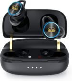 Monster Clarity 101Plus AirLinks Wireless Earbuds, Bluetooth 5.0 in-Ear Headphones with Charging Case, Stereo Earphones Deep Bass Sound, Built-in Mic, Clear Call, Water Resistant Design for Sports. - Image 2