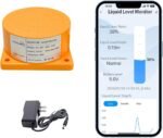 Moray Smart WiFi Water Level Sensor Water Tank Level Monitor Oil Tank Gauge Sensor , Automatic Alarm Indicator for Tuya Smart Life Mobile APP Smart Home Remote IP65 Waterproof (ME201W) - Image 2