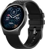 Motorola Moto Watch 120 - Premium Bluetooth Smartwatch with AMOLED Display, 10-Day Battery, Heart Rate & SpO2 Tracking, Fitness & Health Monitoring, Compatible with Android and iPhone - Phantom Black - Image 2