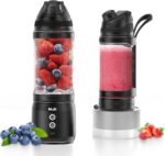 Mulli Portable Blender, 24oz Travel Blender for Shakes and Smoothies, USB Rechargeable Mixer with a Lid for Travel Gym - Image 2