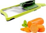 Multi Handheld Mandoline Slicer,Stainless Steel Mandoline Vegetable Slicer,Mandolines Food Slicer Comfort Grip,Easy to Clean,for Speedy Slicing of Fruits and Vegetables - Image 2