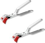 Multi-Purpose Hot Plate Grippers Set, Anti-Scald Bowl & Dish Holder Clips, Non-Slip Kitchen Gripper Tongs (2pc) - Image 2