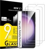 NEW'C 3 Pack Designed for Samsung Galaxy S24 Plus / S24+ 5G Screen Protector Tempered Glass,Case Friendly Ultra Resistant - Image 2
