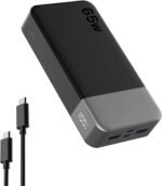 NOBIS 20000mAh Battery Pack Power Bank 65W Power Bank, Portable Charger with Digital Display, Dual USB-C/USB-A Fast Charging for Laptop, Phone, Tablet, Travel-Friendly External Battery Pack - Image 2