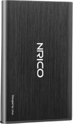 NRICO Ultra Slim 500GB Portable External Hard Drive USB3.0 HDD Storage Compatible for PC, Desktop, Laptop,Mac,PS4, Xbox one (Black, 500, GB) - Image 2