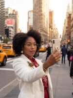 NXVX Phone Ring Holder for iPhone - Elegant White Grip Stand - 360° Rotating Phone Grip Kickstand for All Smartphones - Image 2