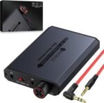 Neoteck 3.5mm Headphone Amp with Bass Boost Portable HiFi Headphone Amplifier, 16-300 Ohm, Aluminum Matte Surface for Mac, Phones, iPad, MP3, MP4 Computers PS4 PS5 Controller-Dark Grey - Image 2