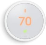 Nest Thermostat E Programmable Smart Thermostat for Home, App Controlled via Wifi, Programmable, Compatible with Alexa and Google Assistant, Frosted White Color (T4002ES) - Image 2