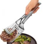 New Kitchen Cooking Tongs, Multifunctional Frying Spatula Features a detachable design, Perfect for Grilling, Cooking, Frying, and Griddling（12.8inch） - Image 2