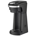 Newhouse Single Serve Coffee Maker compatible with K-cups Water Reservoir, Versatile Ground Coffee & K-Cup Compatibility, Adjustable Tray for Travel Mugs - Image 2