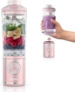 Ninja Blast Max, Portable Blender + Twist & Go, Personal Smoothie, Blend, Ice Crush, 3 Programs, Cordless, 22 oz removable Vessel, Dishwasher Safe, Leakproof, Pink, BC251PK - Image 2