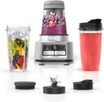 Ninja Blenders for Kitchen | Smoothie Blender, Mixer, Grinder - Premium Blending Performance for Sauces, Frozen Drinks, and More | 1200 Peak Watt Motor | SS101 Foodi Personal Smoothie Maker - Image 2