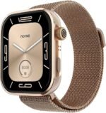 Noise ColorFit Pro 5 1.85" AMOLED Display Smartwatch, 7 Days Battery, BT Calling, 100+ Sport Modes, DIY Watchfaces, Functional Crown, Health Suite, SoS Technology, 1 Year Warranty (Rosegold Elite) - Image 2