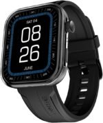 Noise ColorFit Pro 5 Max 1.96" AMOLED Display Smart Watch, 7Day Battery, BT Calling, SoS Technology, Workout Analysis, Rapid Health Tracking, Custom Button, Custom Button, 1Year Warranty (Jet Black) - Image 2