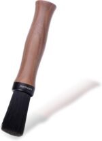 Normcore Barista Brush - Coffee Cleaning Brush - Genuine American Walnut Wood Handle Espresso Brush Cleaner - Coffee Bar Brush Espresso Grinder Brush - Coffee Cleaning Tool - Image 2