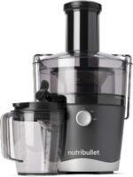 NutriBullet Juicer Centrifugal Juicer Machine for Fruit, Vegetables, and Food Prep, 27 Ounces/1.5 Liters, 800 Watts, Gray NBJ50100 - Image 2