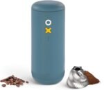 Nuttii Burr Coffee Grinder – Electric, Portable, Small, Quiet Adjustable Mini Conical Burr Coffee Bean Mill, 20 Grind Settings for Espresso, Pour-Over, French Press Moka,for Home Use (Navy Blue) - Image 2