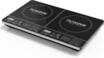 Nuwave PIC Double, Portable, Powerful 1800W with 2 Large 8” Heating Coils, Independent Controls, 94 Temp Settings from 100°F to 575°F in 5°F Increments, 11.5” Shatter-Proof Ceramic Glass Surface - Image 2