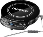 Nuwave Portable Induction Cooktop Diamond with Probe, Advanced Countertop Burner, 91 Temps from 100°F to 500°F, 12”Shatter-Proof Ceramic Glass & 6.5”Heating Coil, Ideal for RV Camp,Small Apt,Travel - Image 2