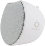 OC Acoustic Newport Plug-in Outlet Speaker with Bluetooth 5.1 and Built-in USB Type-A Charging Port (Light Gray/White) - Image 2