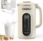 OMMO 10 in 1 Nut Milk Maker Blender, 35oz Soy Milk Maker with Large Screen/10 Blades for Hot/Cold Almond Oat Soybean Milk Maker, 12 Hours Timer/Self-Cleaning, Includes Recipe Book-Accessories - Image 2