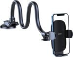 OQTIQ 13" Gooseneck Car Phone Mount – Windshield & Dashboard Holder with Strong Suction Cup, Anti-Shake Stabilizer, One-Button Release – Compatible with iPhone 17/16/15/14 and All Smartphones - Image 2