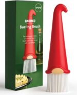 OTOTO Gnomeo Pastry Brush - Silicone Basting Brush for Cooking, Spread Oil Butter Sauce for BBQ Grill Baking, Gnomes Gifts for Women, Cute Funny Kitchen Gadgets - Image 2